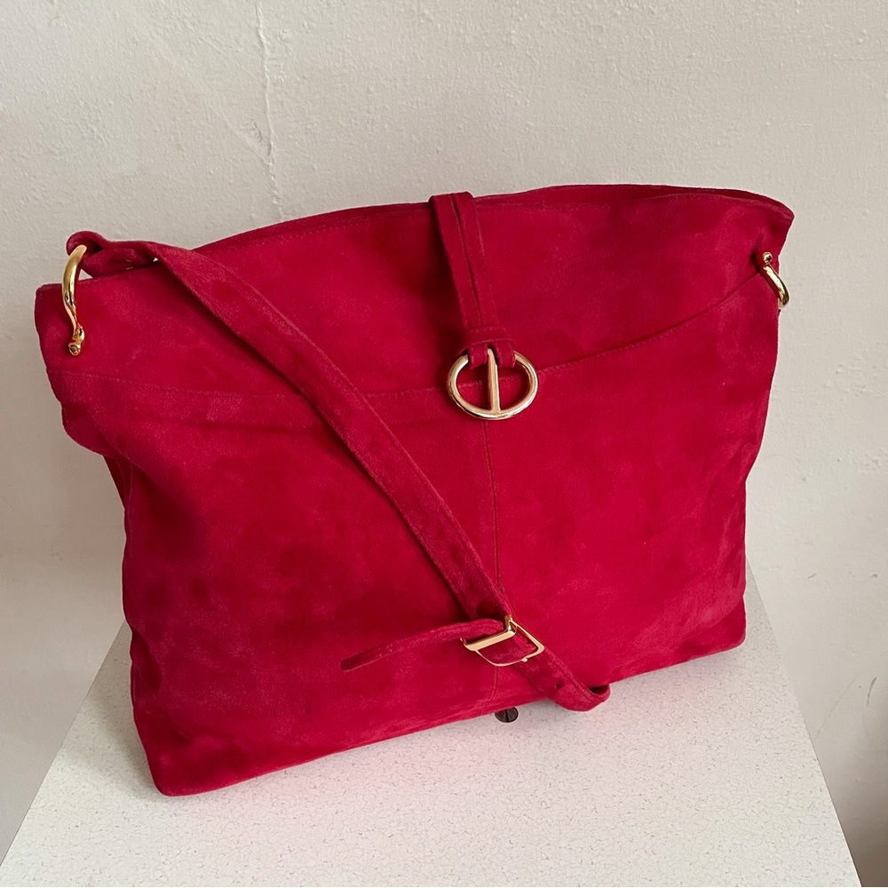 Christian Dior Red Suede Bag!